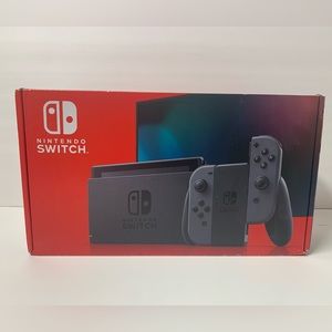 Nintendo Switch - Gray + Gray Joy-Con